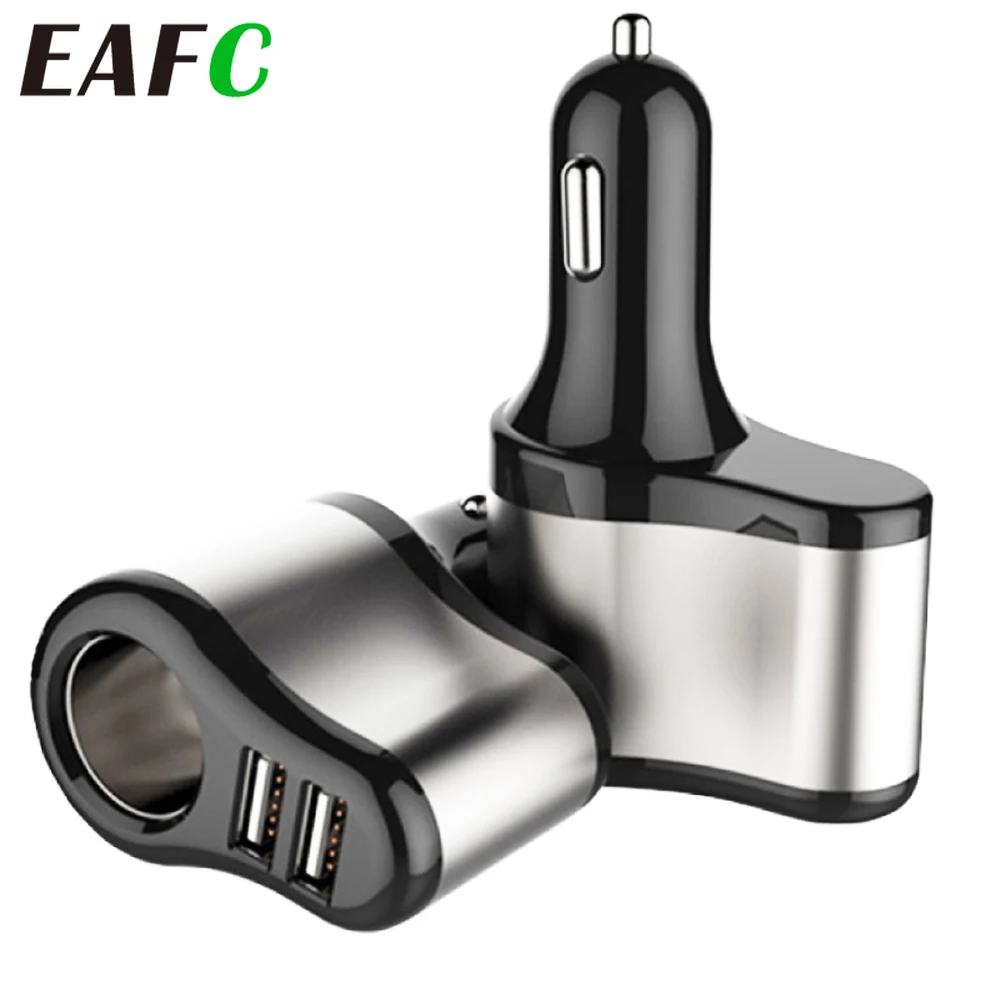 Зарядное устройство с двумя usb разъемами разветвитель Электронная зажигалка