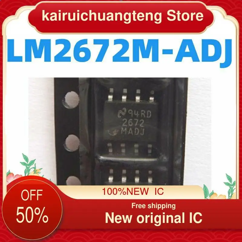 

10-200PCS LM2672MADJ LM2672M-ADJ LM2672MX-ADJ 2672MADJ New original IC