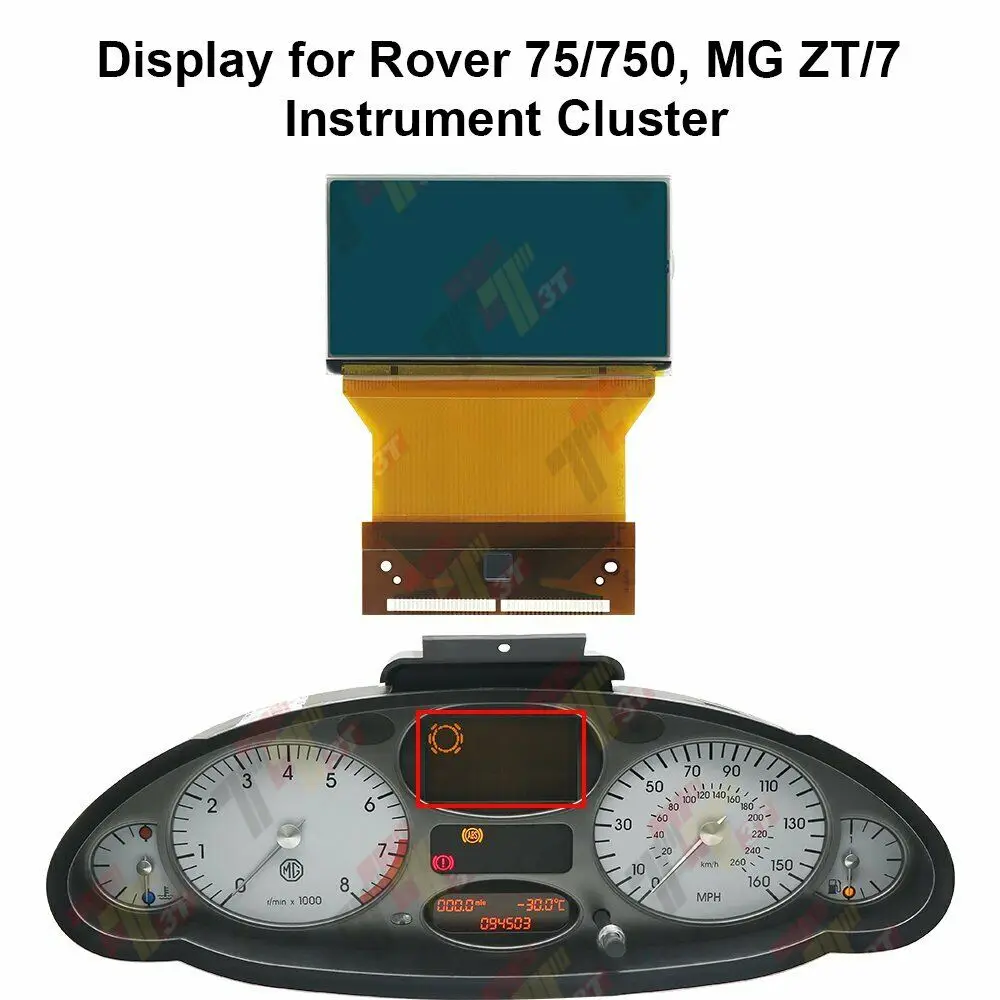 Dashboard LCD For Rover 75 750 MG ZT 7 Instrument Cluster Display