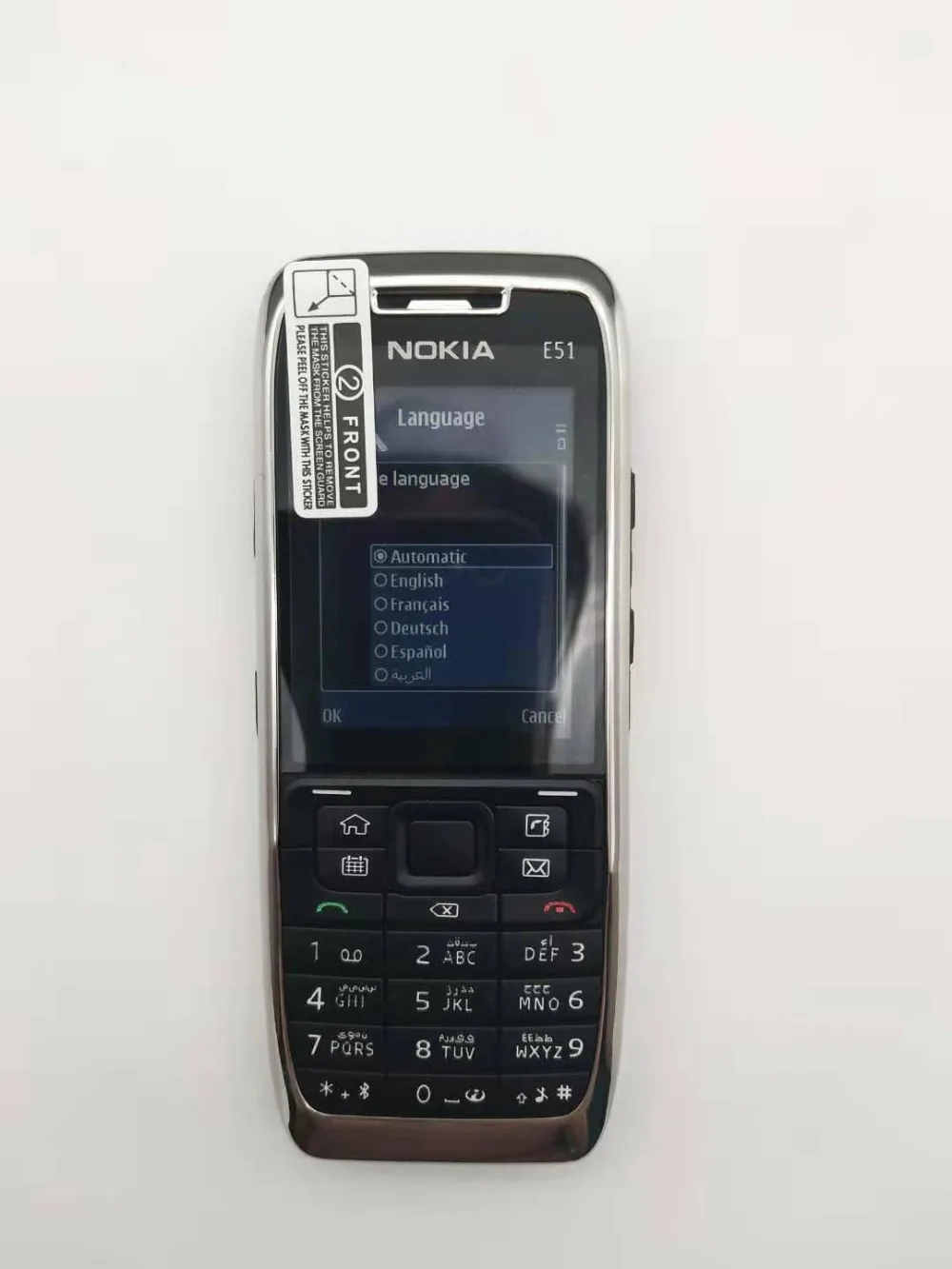 E51 Nokia E51 Мобильные телефоны Bluetooth JAVA wifi разблокировка сотовый телефон Восстановленный