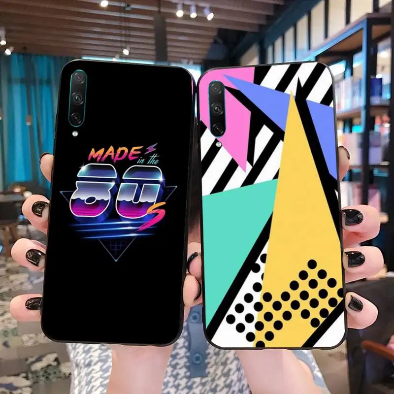 HPCHCJHM Ретро Vaporwave винтажный 80s Мягкий Силиконовый ТПУ чехол для телефона Huawei Nova 6se 7