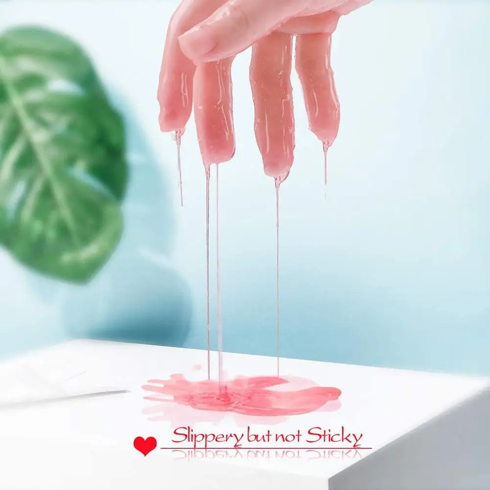 Натуральный съедобный ароматизированный лубрикант на водной основе Смазка для