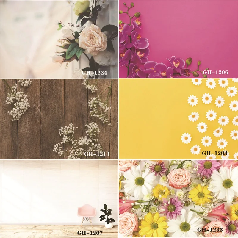

Vinyl Custom Photography Backdrops Wooden Planks Photography Background # GH200415-06