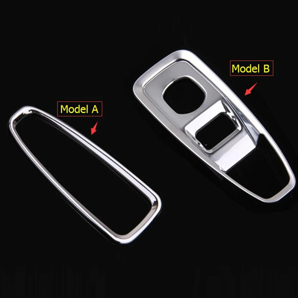 

Lapetus Accessories For Volvo V90 Cross Country 2017 2018 2019 Stalls Gear Shift Parking Handbrake Hand Brake Molding Cover Trim