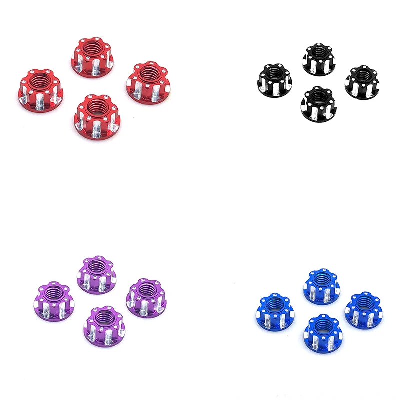 4 шт. шестигранные гайки для пульта дистанционного управления HSP Sakura D3 D4 1/10|Детали