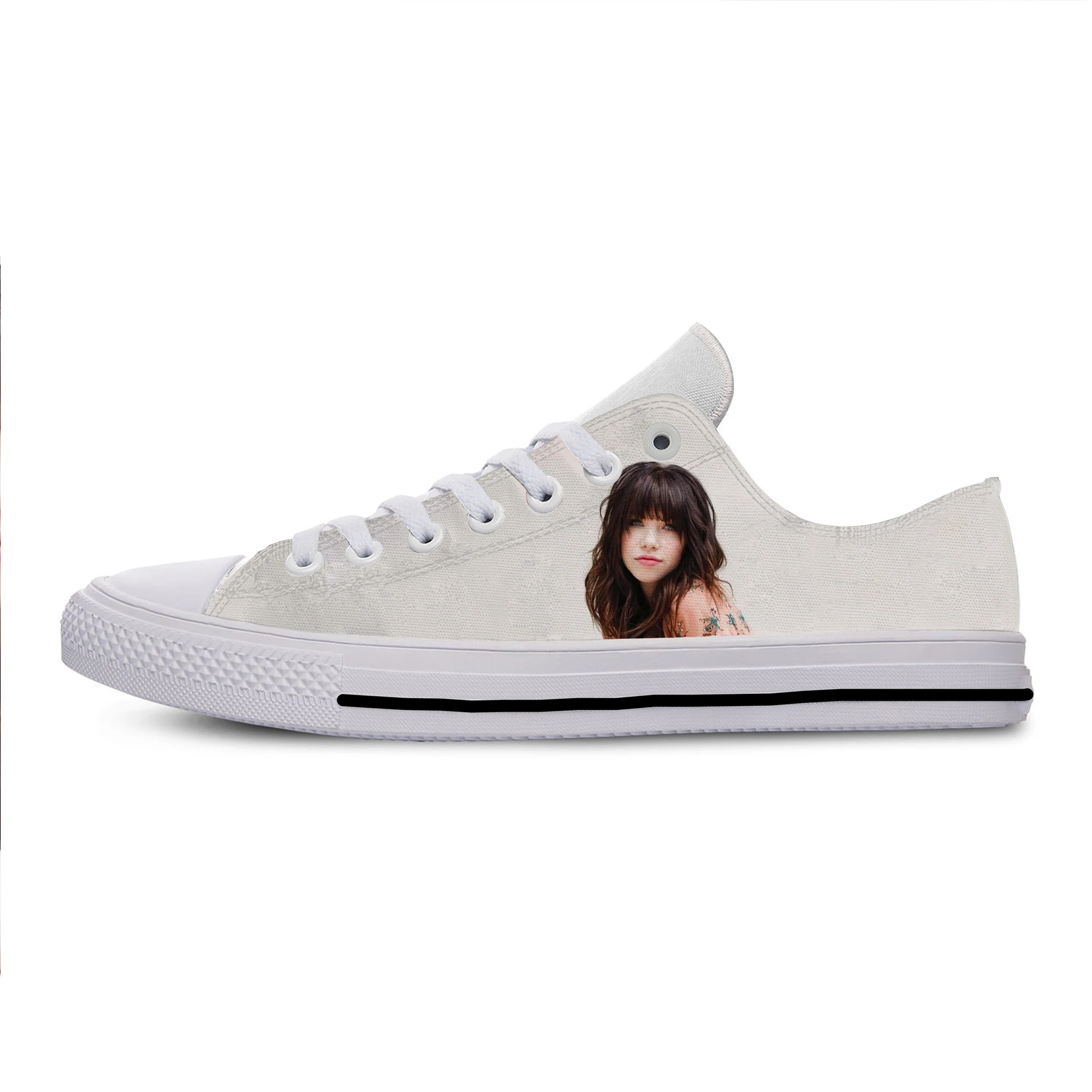 

2019 Hot Cool Fashion Pop Funny Summer High Quality Sneakers Handiness Casual Shoes 3D Printed For Men Women Carly Rae Jepsen