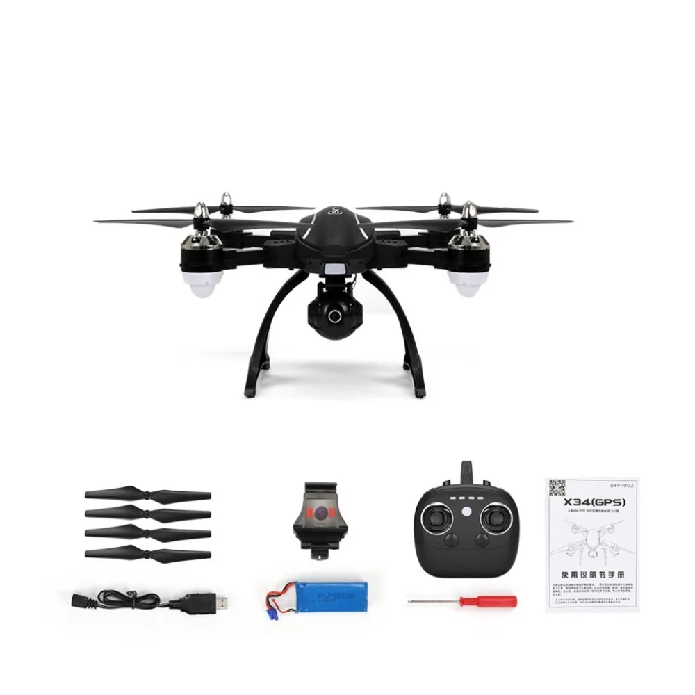 5 8G FPV RC Квадрокоптер Дрон двойной режим с 720P HD камерой GPS высота один ключ возврат
