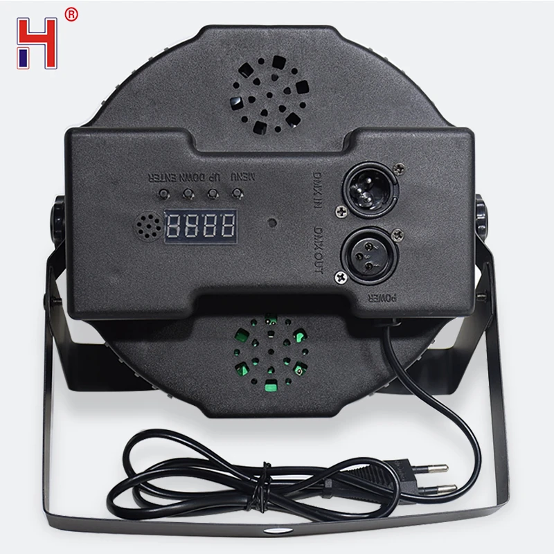 Светодиодный светильник для вечеринки 18x3 Вт Lyre Wash RGB плоский с DMX512 дискотеки