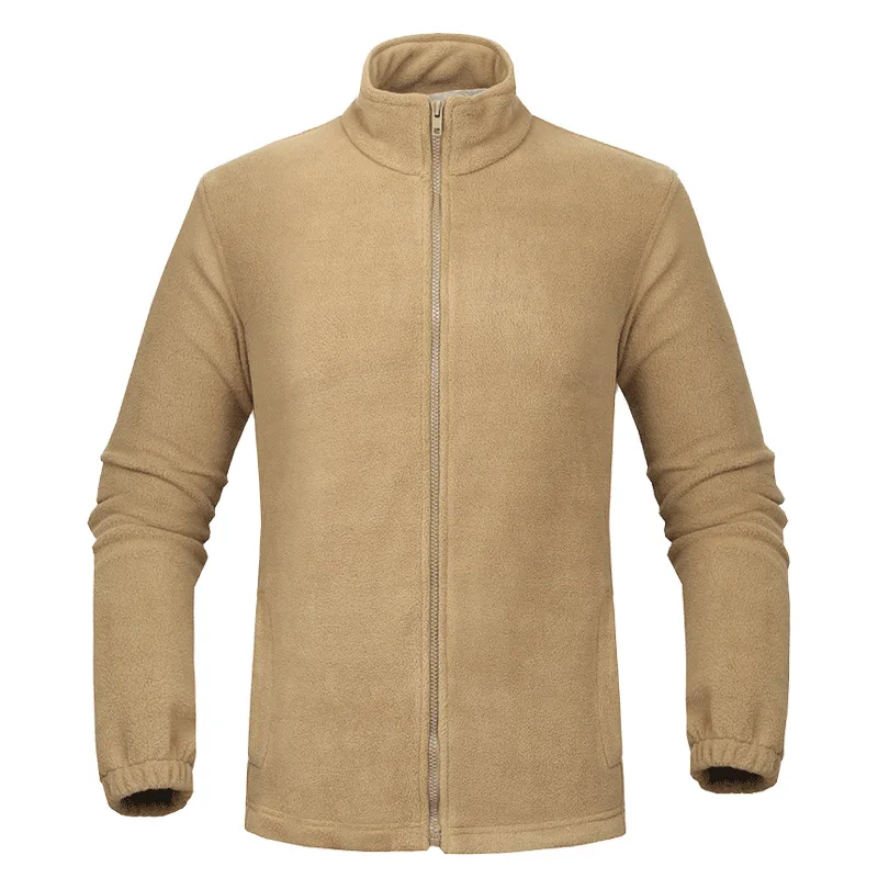 Теплое армейское пальто в стиле милитари флисовая Мужская теплая верхняя одежда