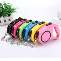 pet telescopic traction rope dog automatic tractor portable dog rope dog chain 3m 5m traction belt cat and dog accessories