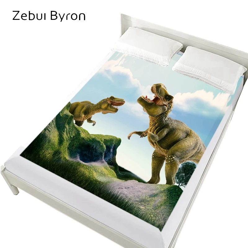 3D простыни на резинке кровати мультфильм матрас Крышка для детей/ребенка.