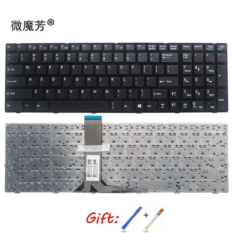 Английская клавиатура для ноутбука MSI GE60 GE70 GX60 GX70 GT60 GT70 GT780 GT783 MS 1762 16GC 1757 1763 US