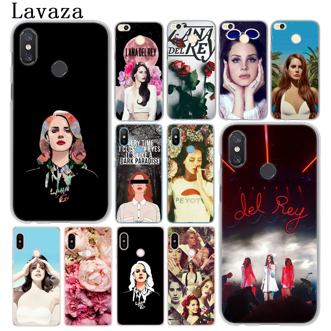 Lavaza поп Лана Дель Рей с надписью &quotЖесткий чехол для телефона Xiaomi mi 9 9T CC9 CC9E A3 Pro 8 SE