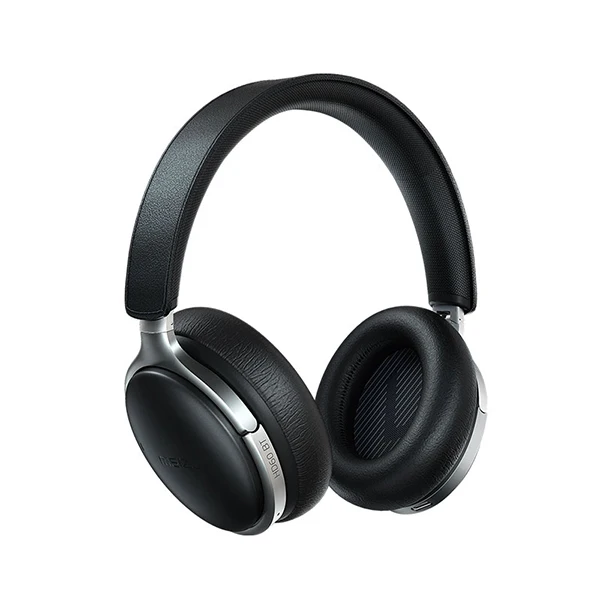 Meizu HD60 наушники Bluetooth 5,0 головная повязка Hi-Res сертифицированная Поддержка aptX и умный голосовой помощник Дистанционное сенсорное управление - Цвет: Черный