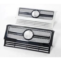 for mercedes benz g class abs plastic front grille g63 w463 g500 g55 g350d amg gt vertical bar car styling middle grille