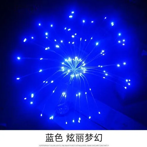 

Waterproof Fairy Garland 90/150 LED Light LED Outdoor Solar Fireworks Lights String Garden Lawn Street decoration lighting lamp