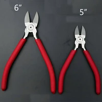 wire cutter pliers 5%e2%80%9d 6 diagonal pliers cutting nipper wire plier hand tools for cable cutter water pliers rubber mini diagonal