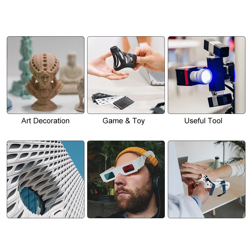 hiprecy pla plus 3d printer filament pla 1 75mm rainbow 1kg 2 2lbs per roll more toughness non toxic fast shipping silk free global shipping