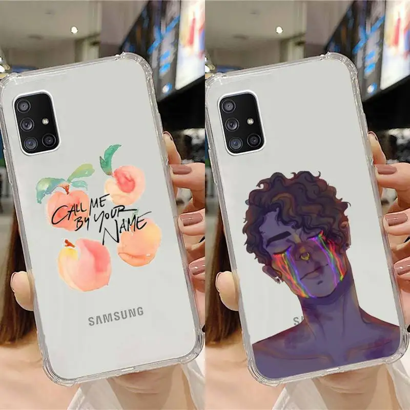 

Call Me by Your Name Phone Case Transparent For Samsung Note A 7 8 9 10 20 50 51 71 90 20 11 81 e LITE Ultra PRO