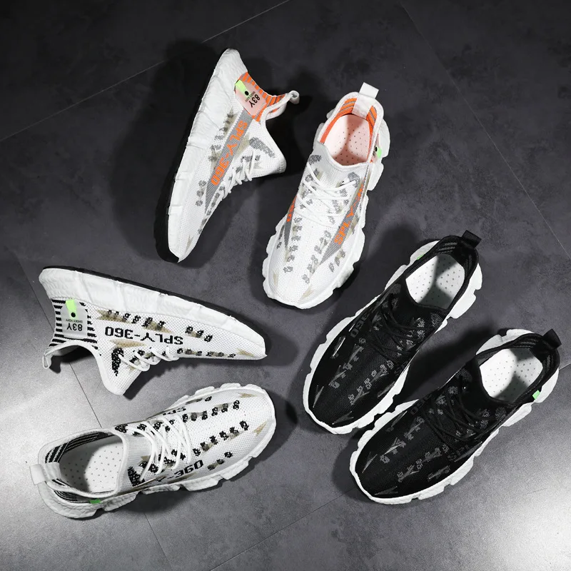 

Lightweight Running Shoes Men 2021 Luminous Sneakers Men Breathable Mesh Sports Shoes Trend Trainers Men Shoes Chaussure Homme