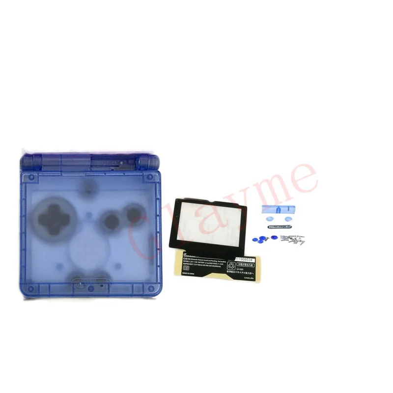 Hot Multi-Transparent Color Housing for Gameboy Advance GBA SP Case Shell Protective Cover With Screwdrivers Screen Lens | Электроника