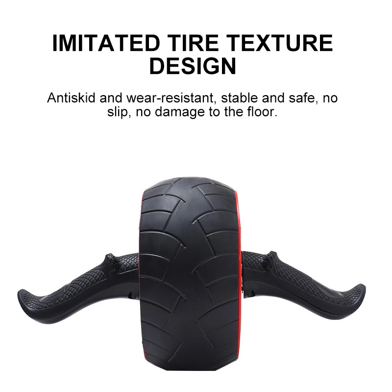 

Abdominal Exercise Roller Fitness Comfortable Grip Durable Anti-Slip Fitness Equipments Speed Training Roller Abdominal Wheel