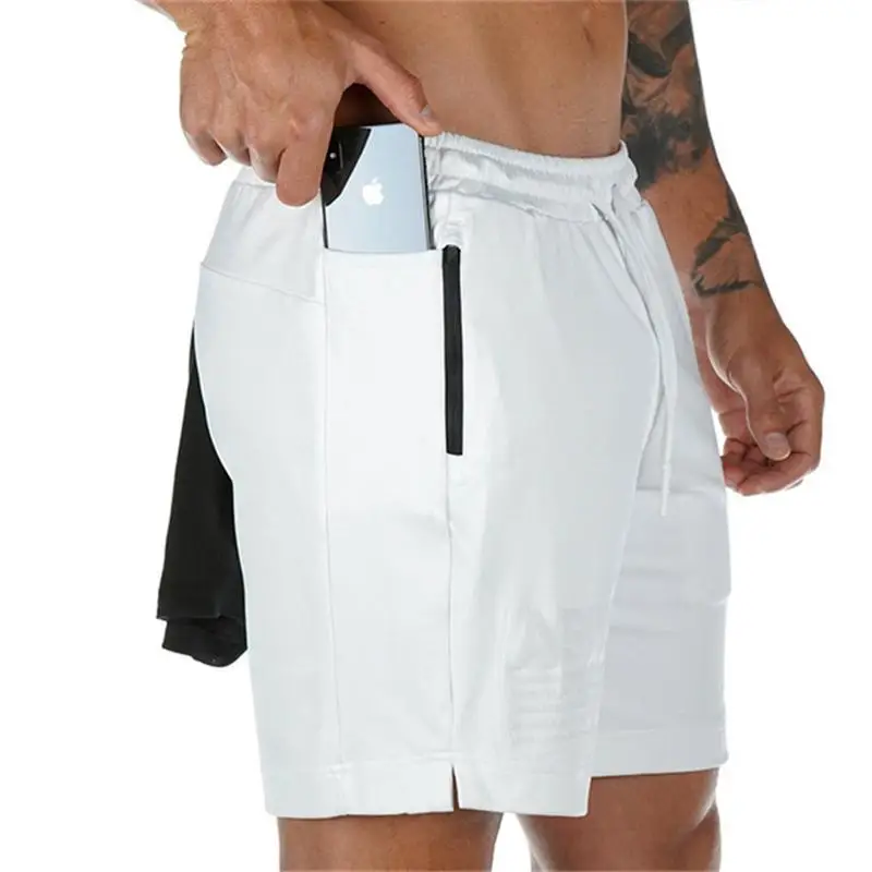 Утилита поле короткие 2019 Новая мужская для спортзала тренировочная молния