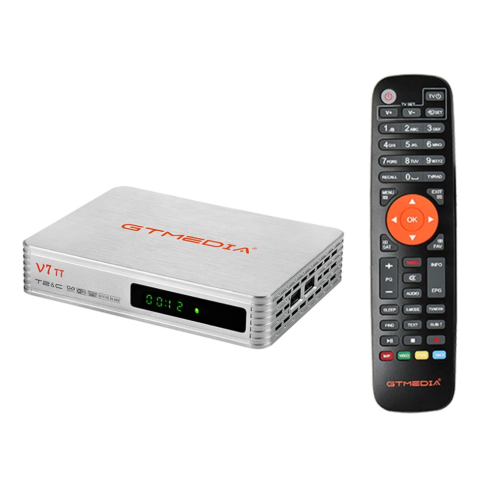 GTMEDIA V7 TT TV Receiver 1080P Full HD DVB-T/T2/Cable/J.83B Support Multi PLP USB PVR Ready | Электроника