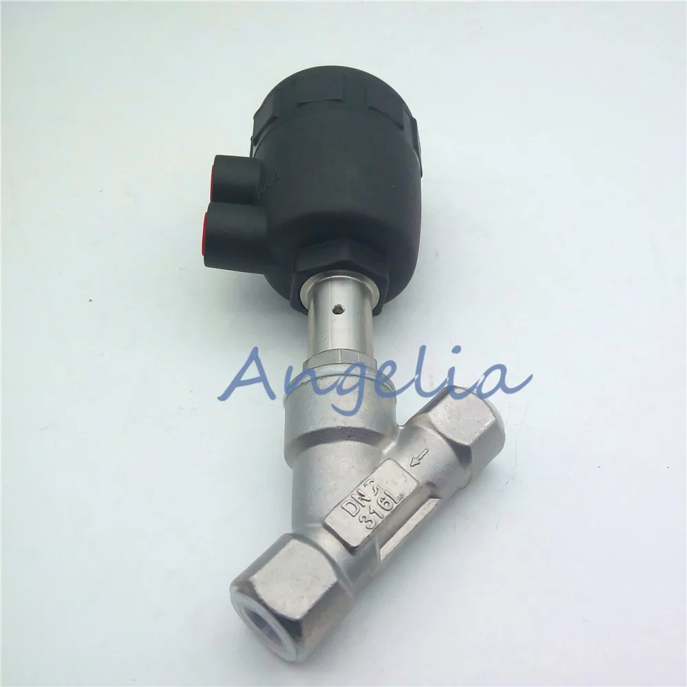 DN20 3/4 &quotBSP Нержавеющая сталь 304 Двойное действие с воздушным приводом уплотнение
