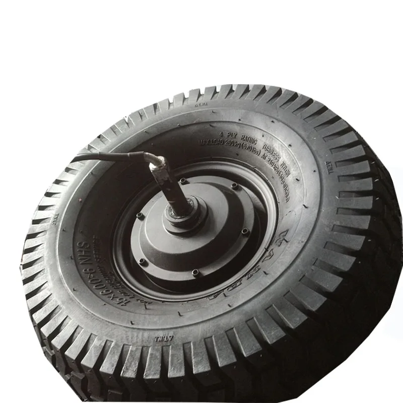 Бесщеточный двигатель постоянного тока 15 дюймов с одним валом без зубчатой