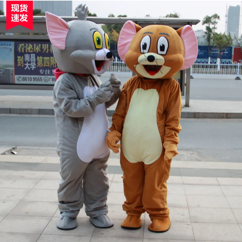 

[VIP] Cosplay Tom Cat and mouse Cartoon character costume Mascot Costume Advertising Costume Party Costume Animal carnival toy