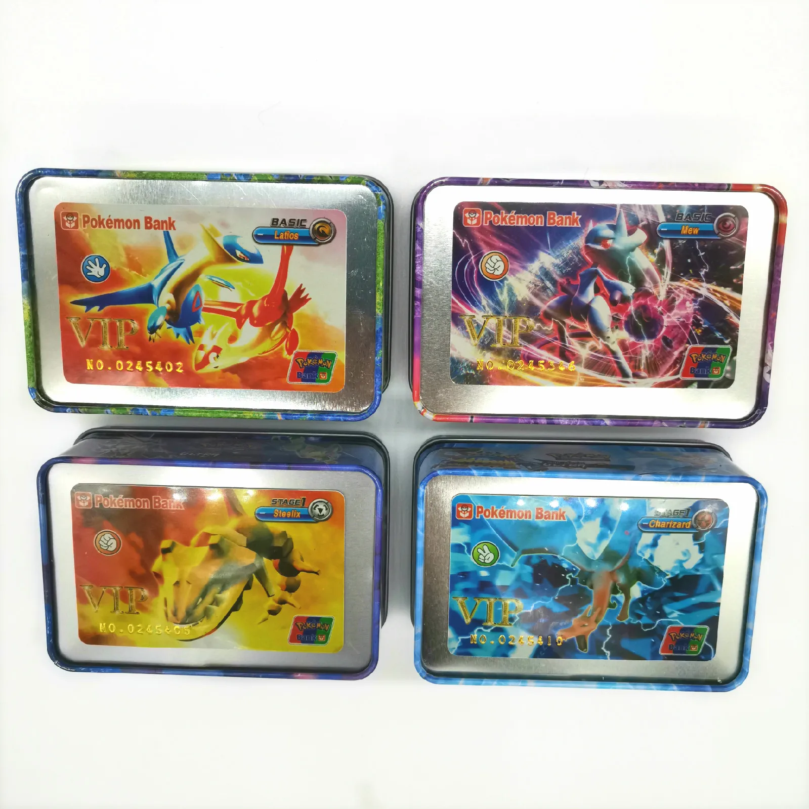 42 шт./компл. железный ящик Pokemon TAKARA TOMY боевые игрушки хобби Коллекционные вещи игра Коллекция аниме-открытки для детей