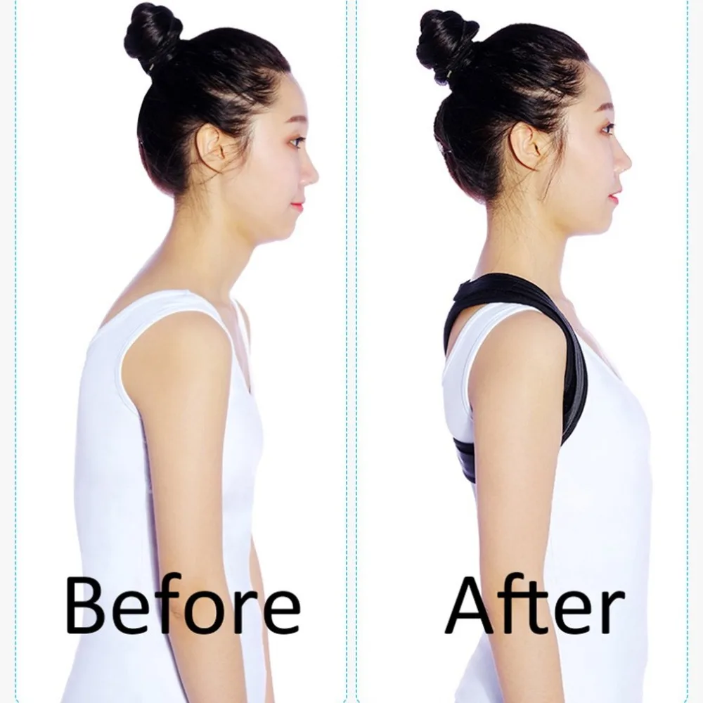 2018 Регулируемый Корректор Осанки Спины коррекция ключицы позвоночника Опора