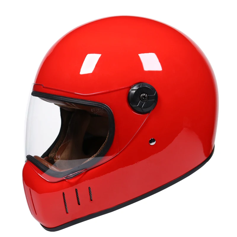 

Thompson Motorcycle Helmet Full Face casco moto Helmet Vintage Chopper Retro Helmet capacete de motocicleta