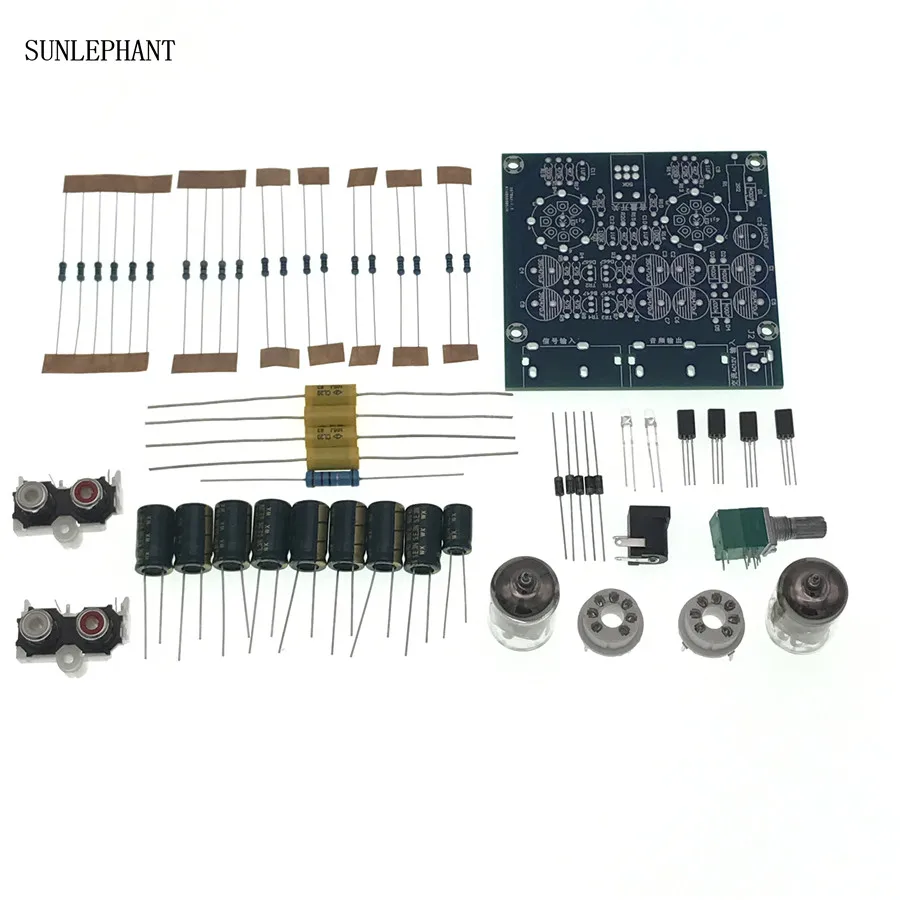 Трубчатые усилители аудиоплата усилитель предварительный аудиомикшер 6J1 клапан