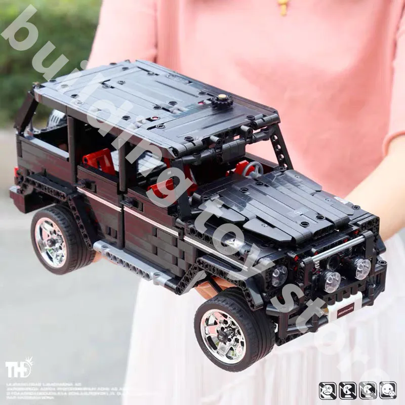 Скоростной Чемпион технологии внедорожника 1343 шт G500 машины SUV строительные блоки
