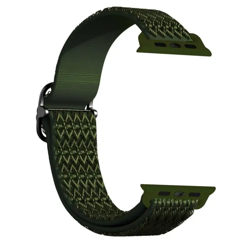 Ремешок для Apple Watch Band 38/40/41/42/44/45 мм регулируемый эластичный Алмазный браслет
