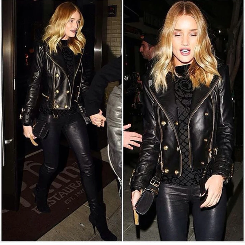 Бесплатная доставка оптовая продажа модное облегающее пальто из натуральной