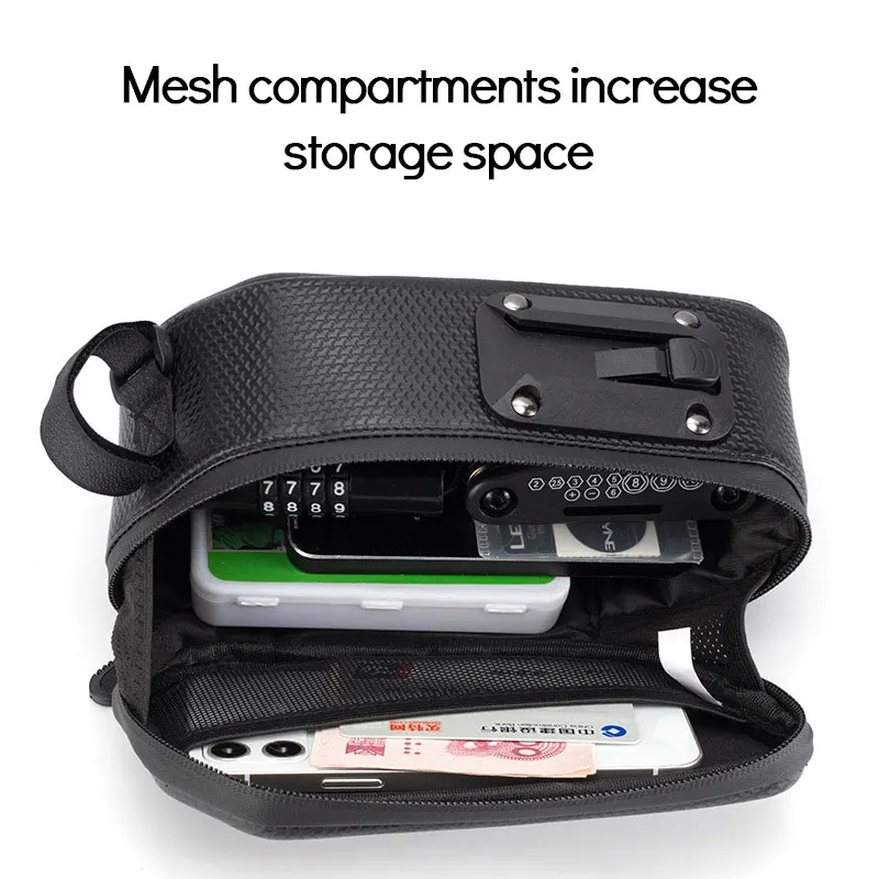 

Hard Shell Bicycle Bag Mountain Bike Bag Bicycle Front Beam Bags Waterproof Cycling Upper Tube Saddle Bags Bike Accessories
