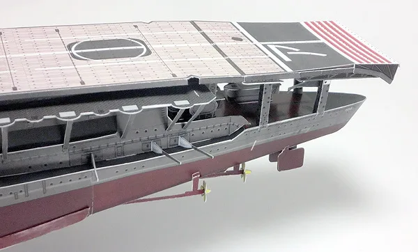 74 см 3D Бумага модель Япония Chicheng самолета сборка 1:350 Масштаб Cruiser ручной DIY игрушки