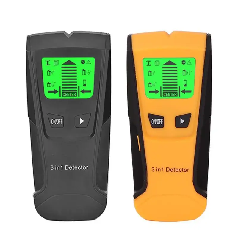 Floureon 3 In 1 Metal Detector Find Wood Studs AC Voltage Live Wire Detect Wall Scanner Electric Box Finder | Инструменты