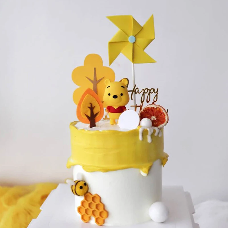 Decoration De Gateau D Anniversaire Pour Enfants Winnie L Ourson Cochon Tigre Articles De Decoration Pour La Maison B85a14f Cdiscount Maison