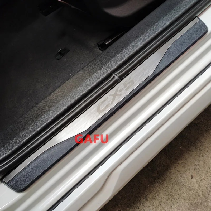 Высокое качество Нержавеющая сталь Накладка порога Добро пожаловать педаль для