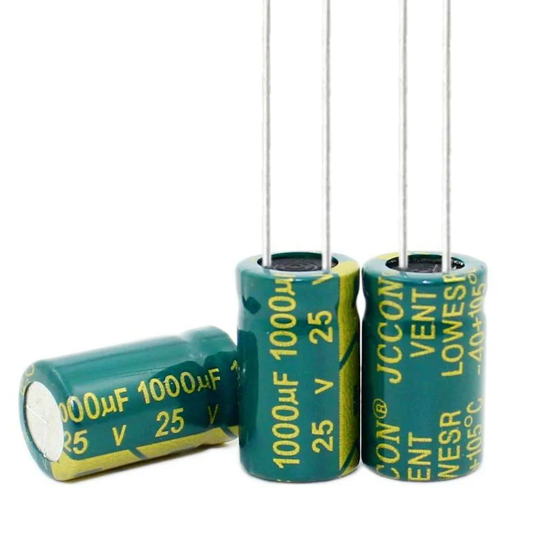 25 V 1000 мкФ 1000uf25v 25v1000uf электролитические конденсаторы Размеры: 10*13 мм|electrolytic