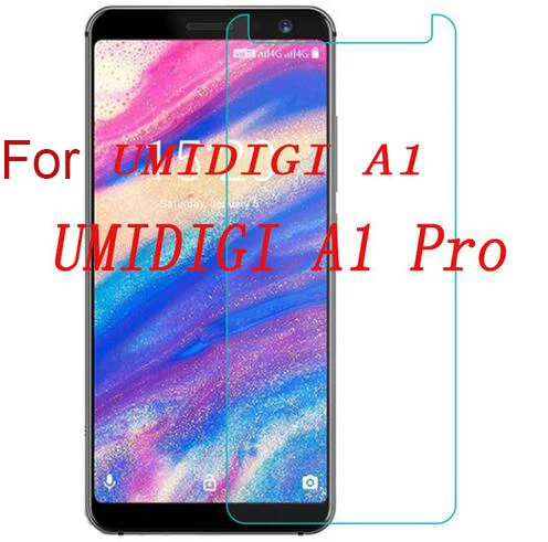 

Защитное закаленное стекло 2,5D для передней панели телефона umidigi a1 профессиональная защитная пленка 9h, взрывозащищенное Защитное стекло для...