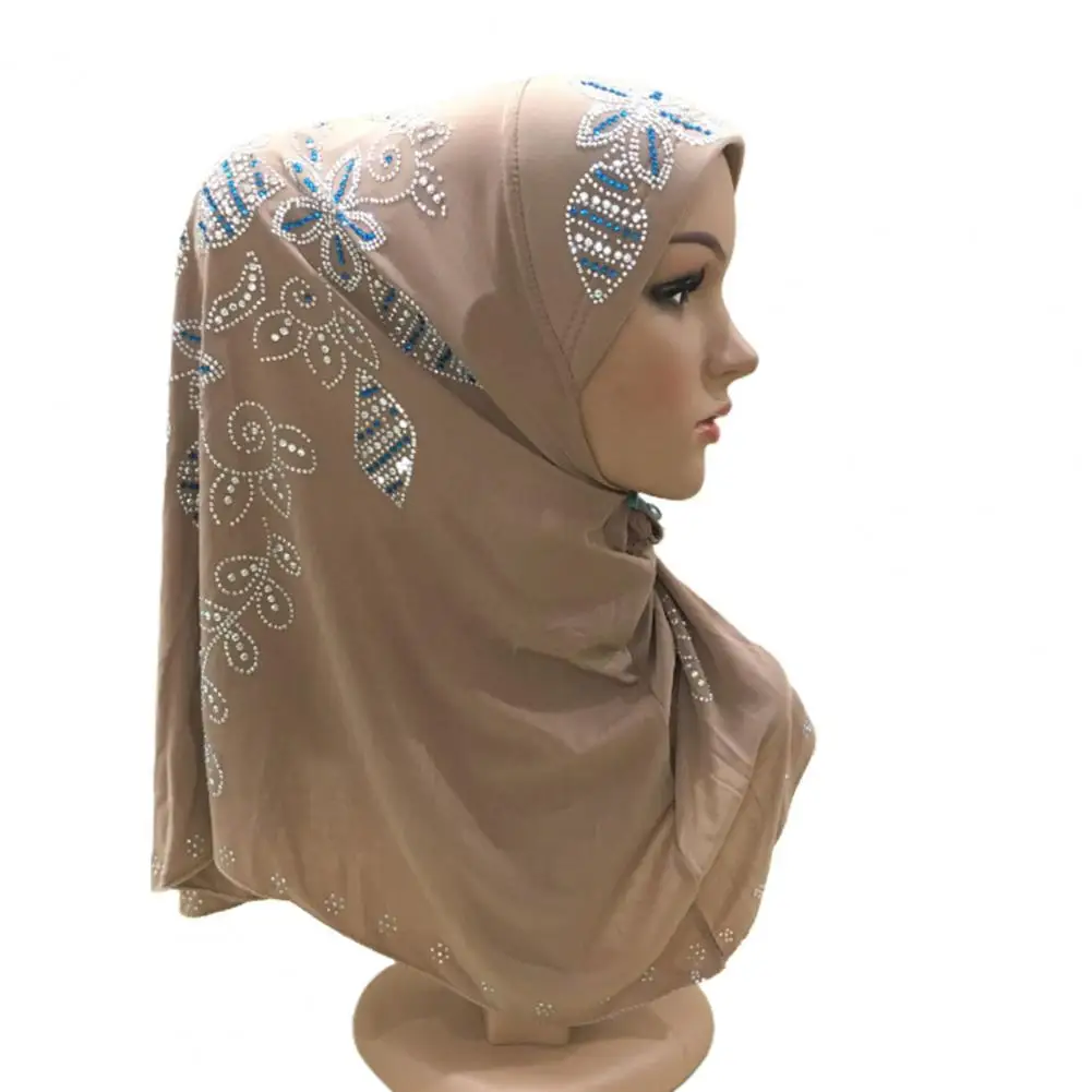 Платок для женщин летний двухцветный с узором павлина и ремешком с камнями для вечеринки шарф на большие размеры