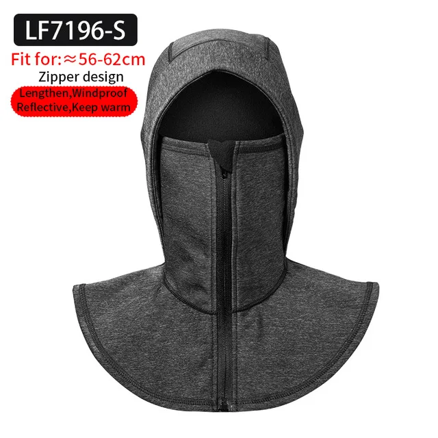 LF7196-S ROCKBROS лыжные головные уборы, ветрозащитные нагрудники для катания на лыжах, сноуборде, шеи, теплая маска для лица, для снежного спорта, для велоспорта, головные уборы, лыжная шапка для мужчин и женщин - Цвет: LF7196-S