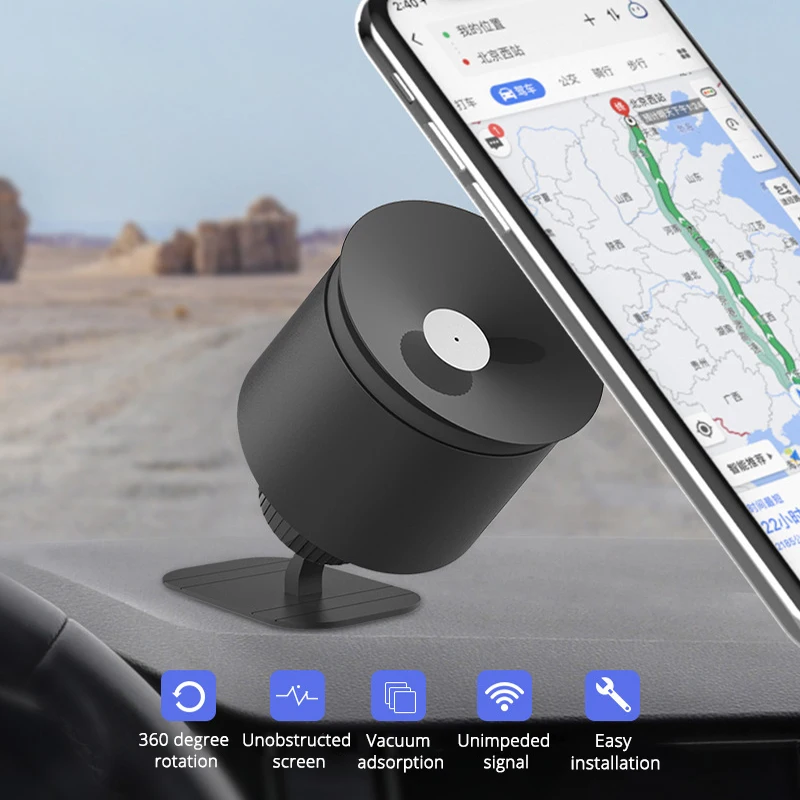Автомобильный держатель для телефона на присоске iPhone X huawei samsung Air Vent подставка
