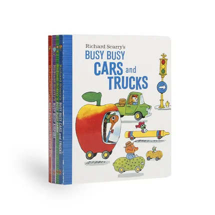 

Занятые оригинальные английские детские книги Ричард Scarry