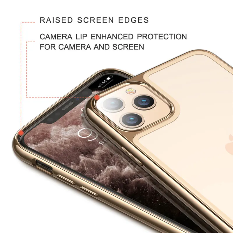 Чехол для iPhone 11 Pro 5 8 дюйма (2019 выпуска) i-Blason Prism Series тонкий прозрачный устойчивый к